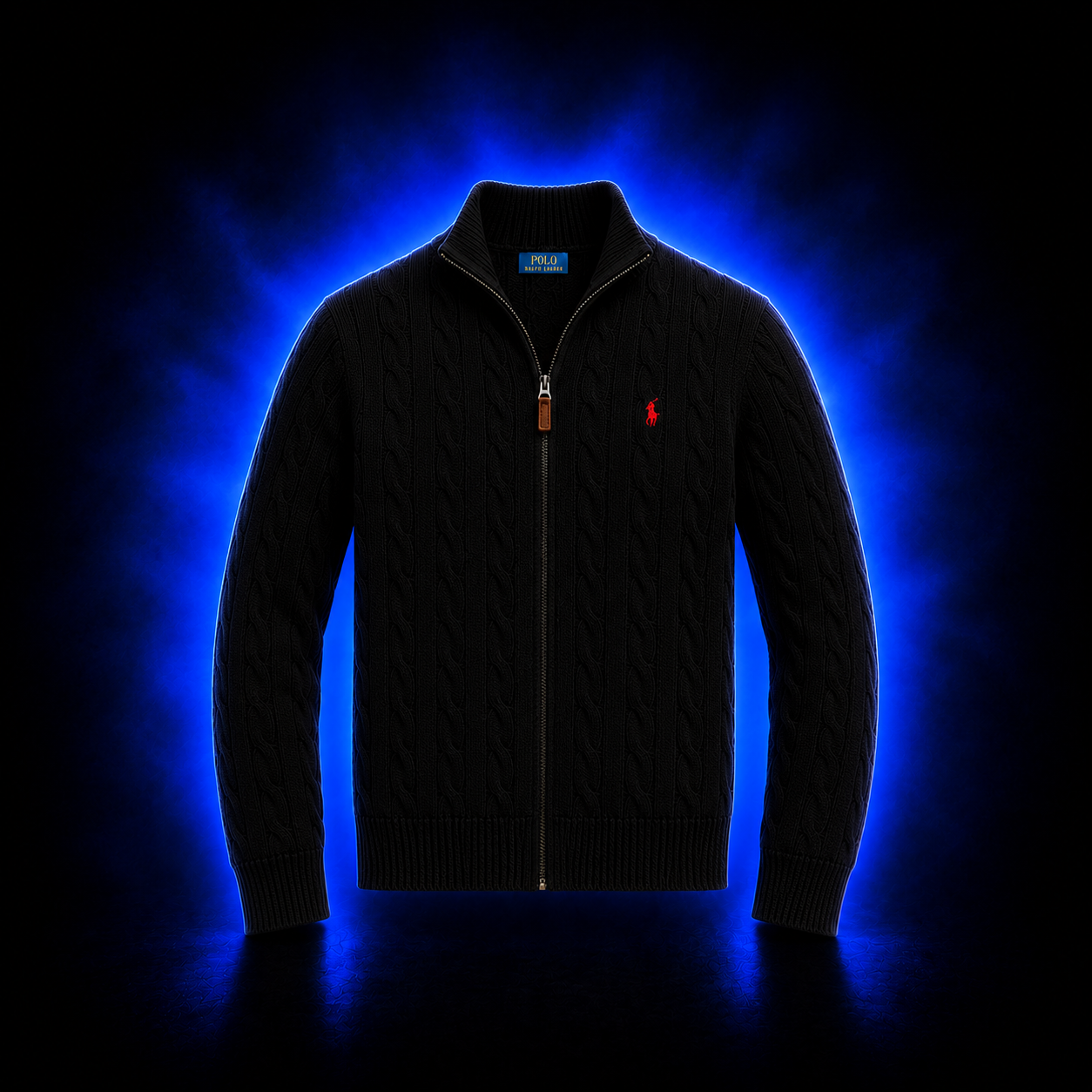Zephario Full Zip Knit